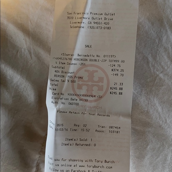 Tory Burch purse. Brand new - Picture 4 of 7